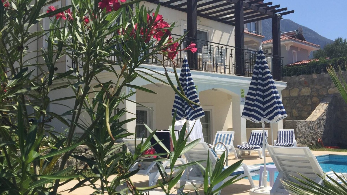 Oludeniz Villa | Luxury Detached Villa 4 Bed All Ensuite. Offering Beautiful Sunset Countryside Views from Balcony