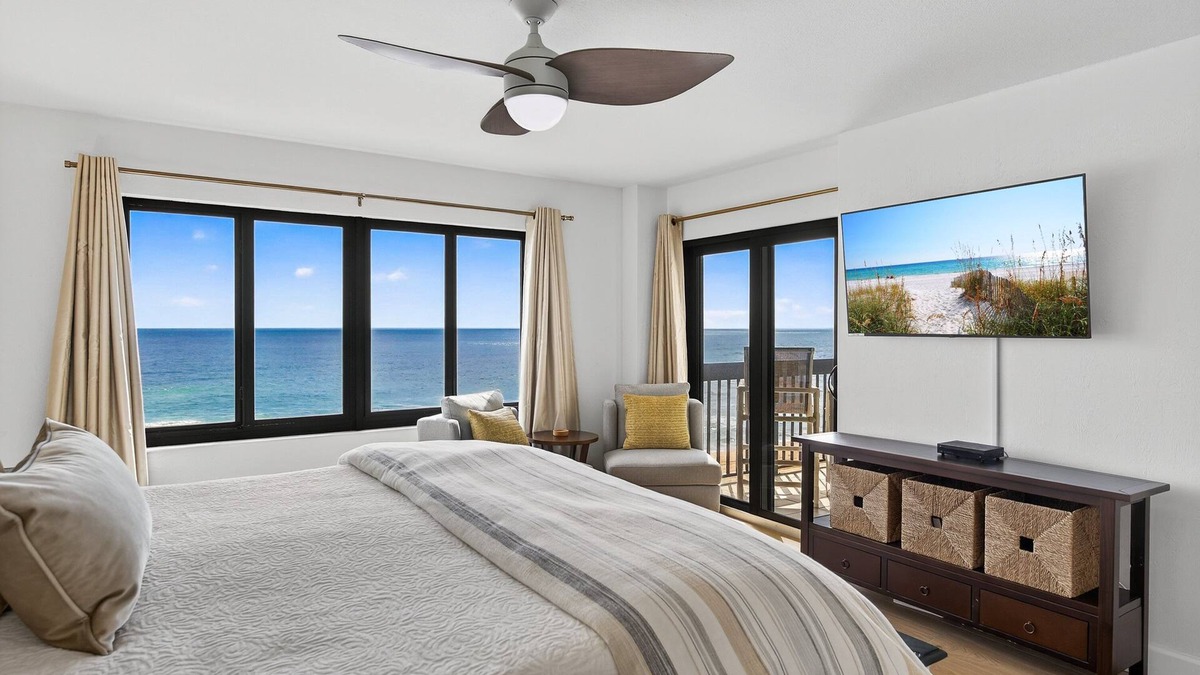 Ormond-by-the-Sea Condo | Luxury direct oceanfront corner with a large private balcony, heated pool and garage