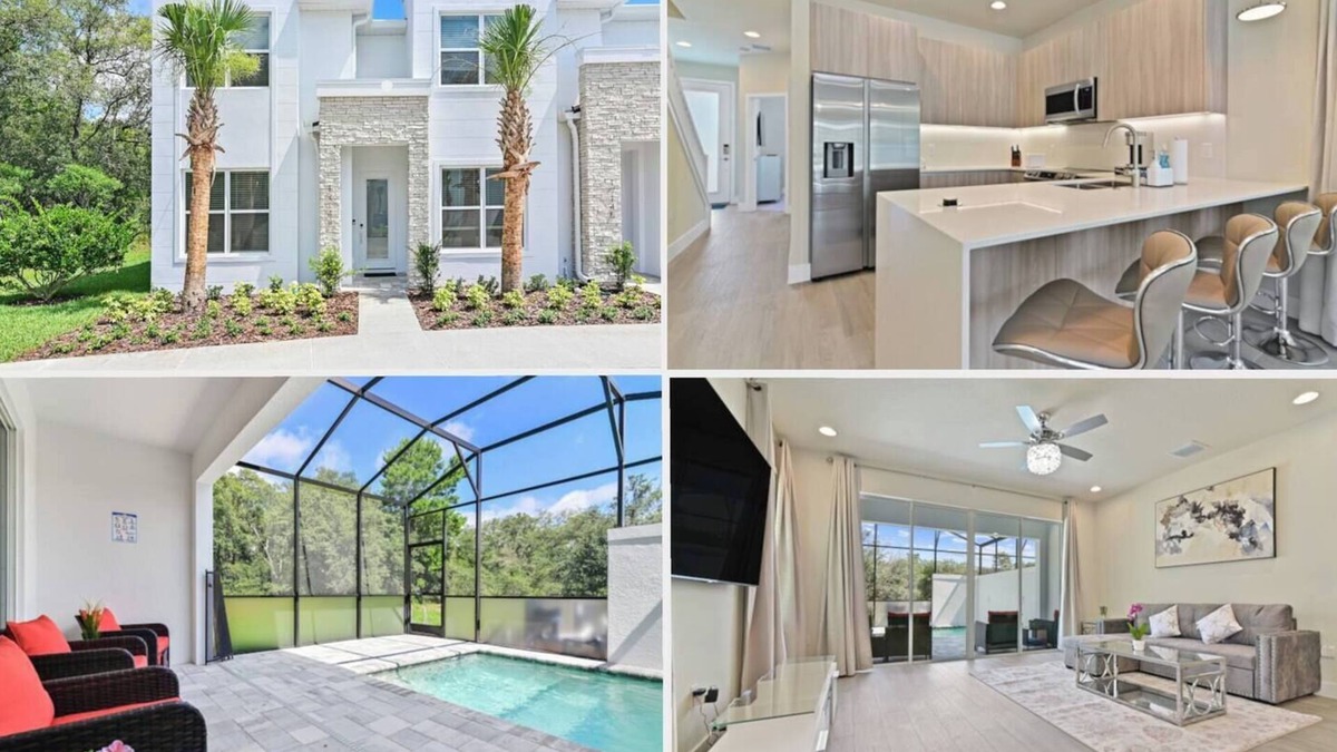 Silver Creek House | Luxury Disney Private Nature trees in every window