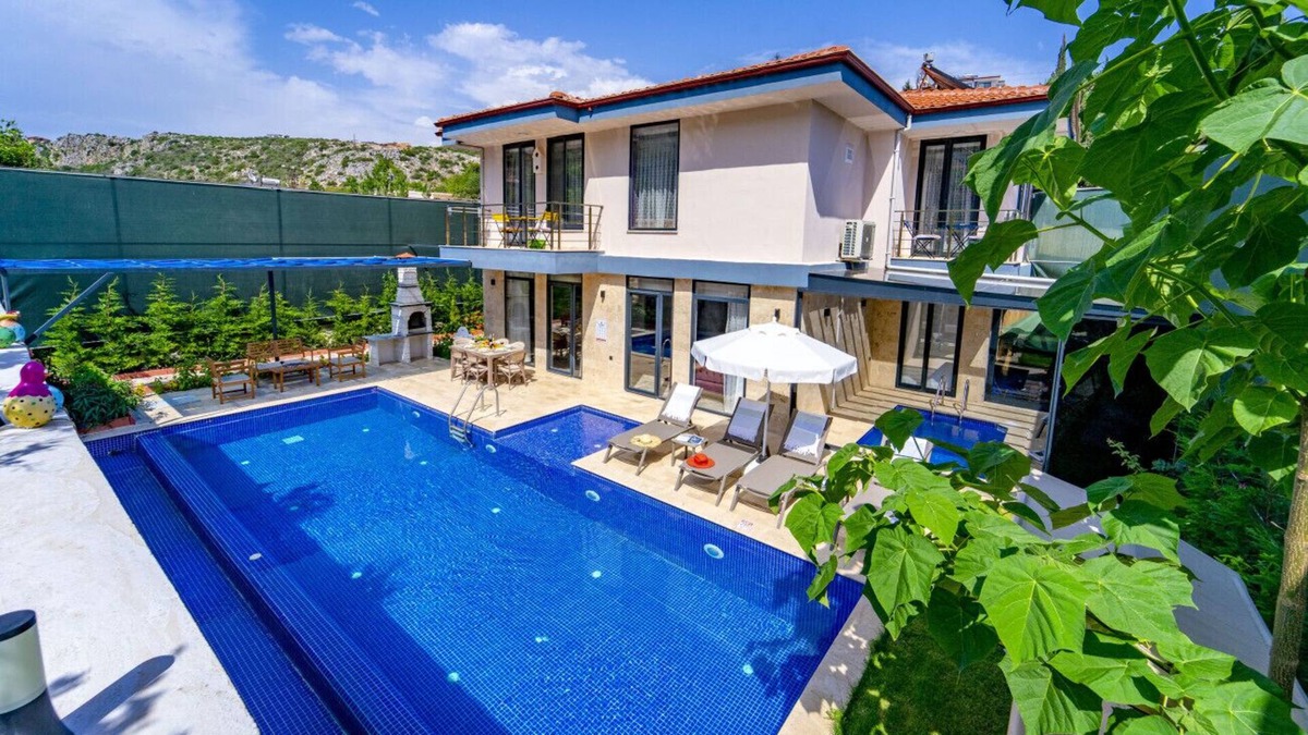 Patara Villa | Luxury Duplex Villa with 2 Pools in Kalkan