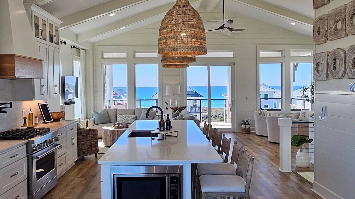 Cape San Blas House | Luxury Escape: Gulf Views, Steps to Beach, Sleeps 18, Private Pool, EV, Elevator
