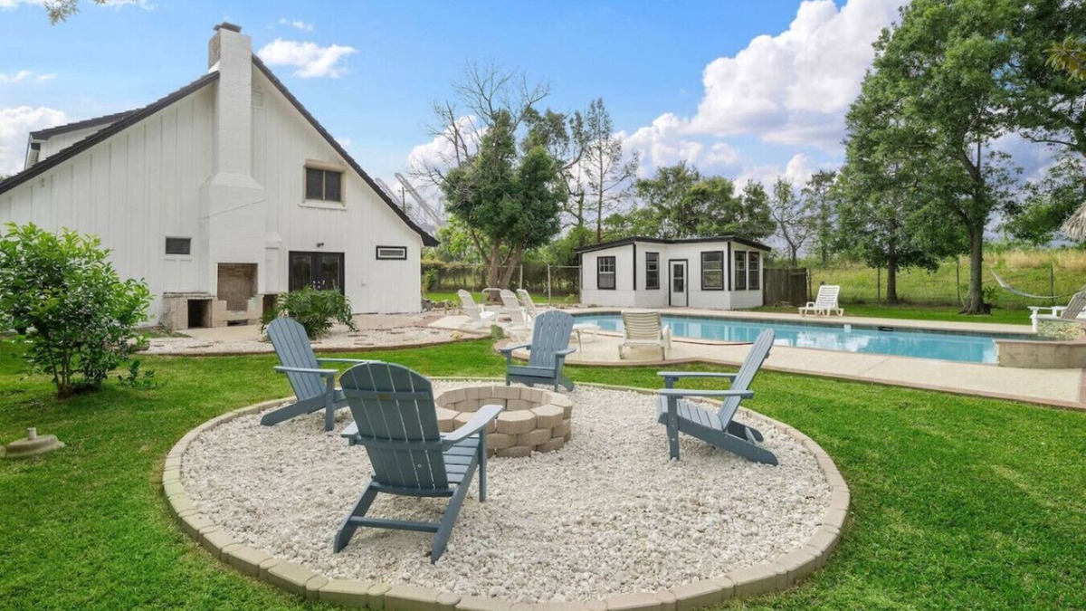 La Porte House | Luxury Estate with Pool & Game Room