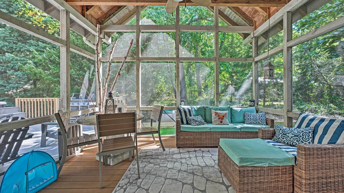 Michiana House | Luxury Family Home w/Deck, Swim Spa & Grill!