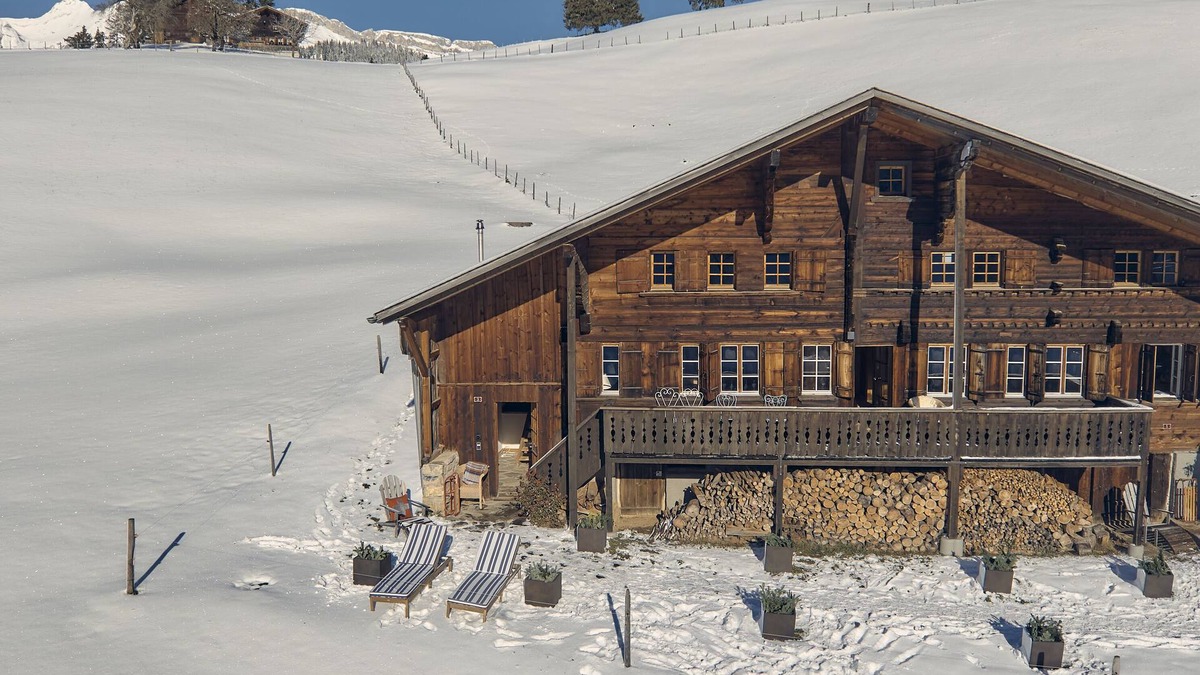 Saanen Ski Chalet | Luxury Farmhouse near Gstaad, Sleeps up to 12