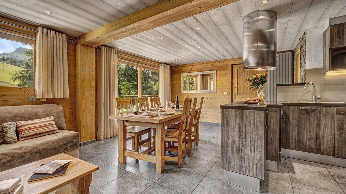 Le Chinaillon Ski Chalet | Luxury flat with a mountain feel