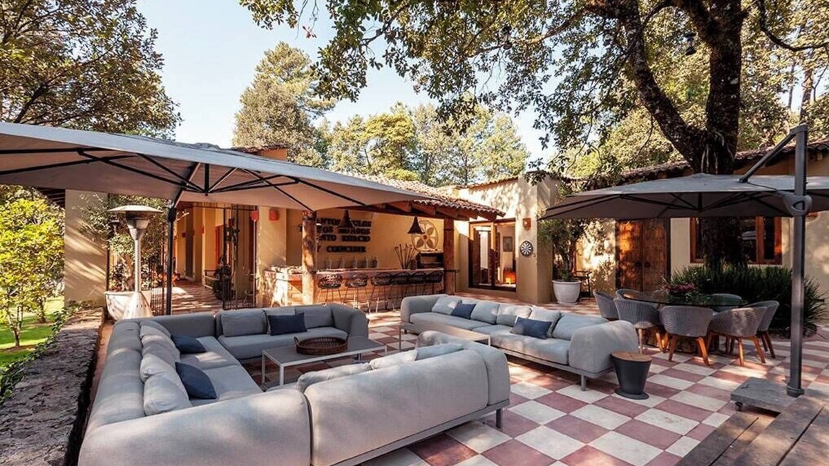 Valle de Bravo Villa | Luxury Forest Retreat with Private Padel Court