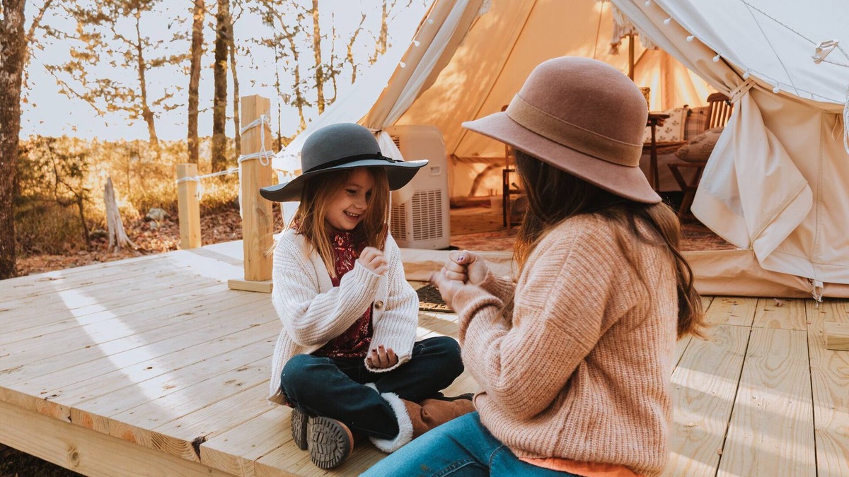 Mena Resort | Luxury Glamping tent in Ouachita Mountains