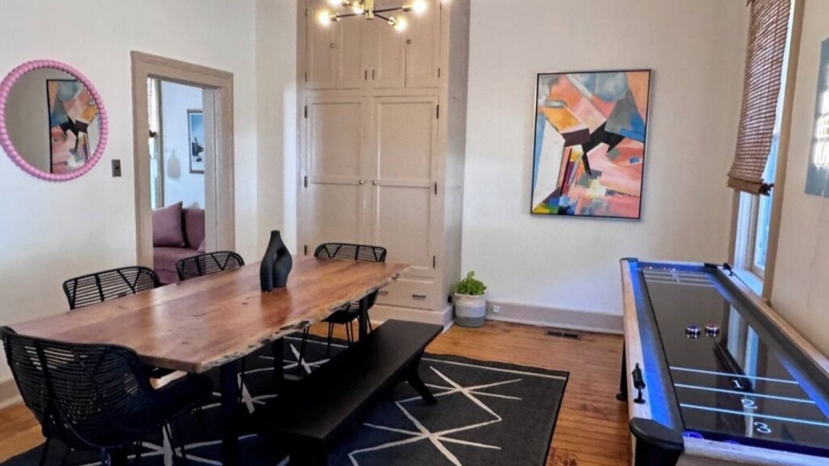 Lafayette House | Luxury Home:3 Bed/2 Bath with Shuffleboard~ walk to Restaurants/Bars near Purdue