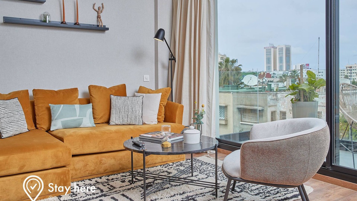 Casablanca Apartment | Luxury Insta-Worthy Studio at the ❤ Of Palmier