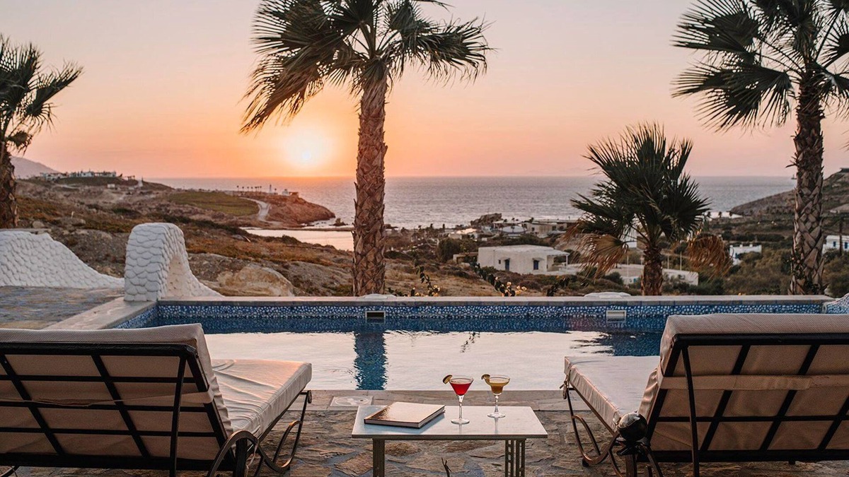 Ios Town Villa | Luxury Ios Villa | Villa Aegean Bliss | 3 Bedrooms | Private Pool & Grand.