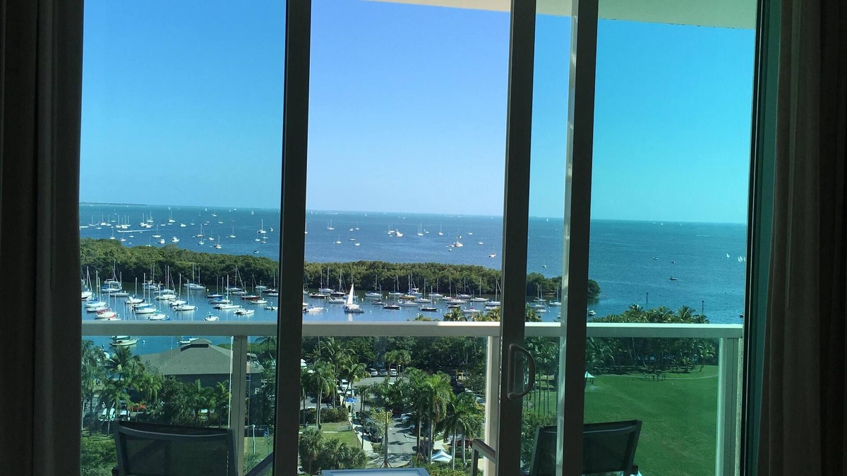 Coconut Grove Apartment | Luxury King Studio with Ocean View Private Balcony- Historic Coconut Grove!
