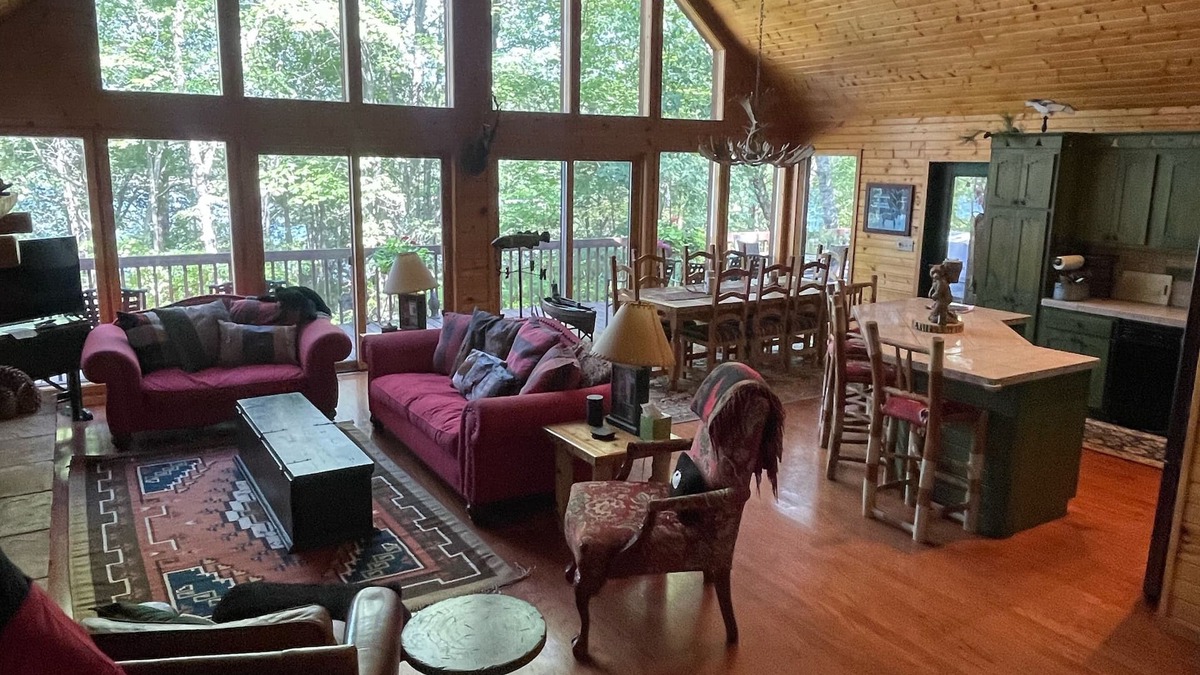 Spooner Cabin | Luxury Lake Home for large group getaways