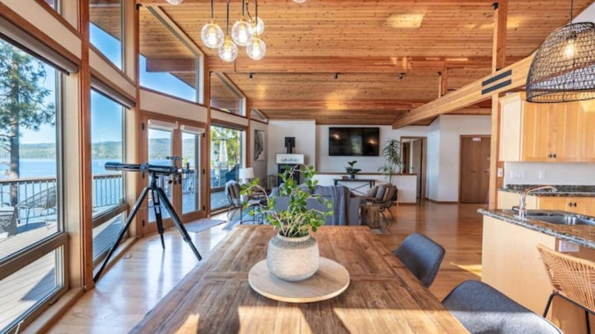 Harrison House | Luxury Lakefront Cd’A Retreat Private Dock