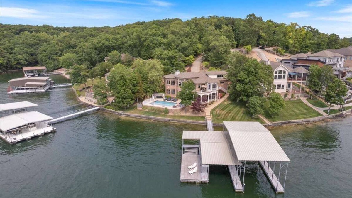 Osage Beach House | Luxury Lakefront Home with Pool