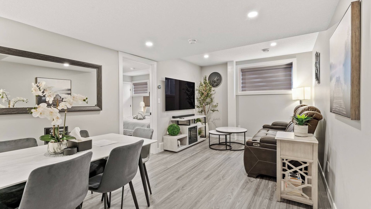 Southwest Calgary Apartment | Luxury Living: Exclusive Legal Suite