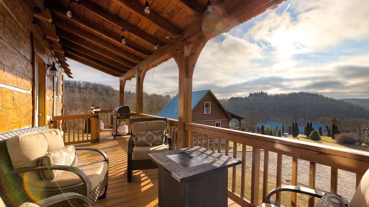 Vesta Cabin | Luxury Log Cabin|Copper Tub|Starry Skies|Gas Logs