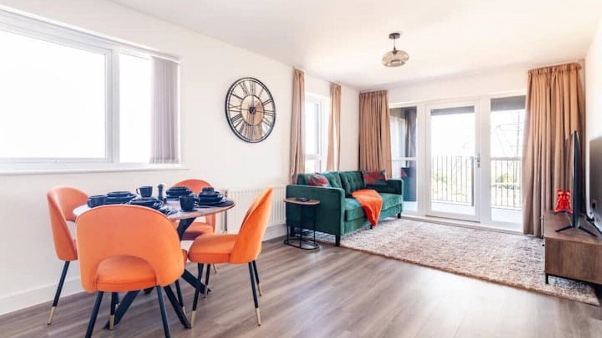Ebbsfleet Valley Apartment | Luxury Modern 2 Bed Apartment in Ebbsfleet