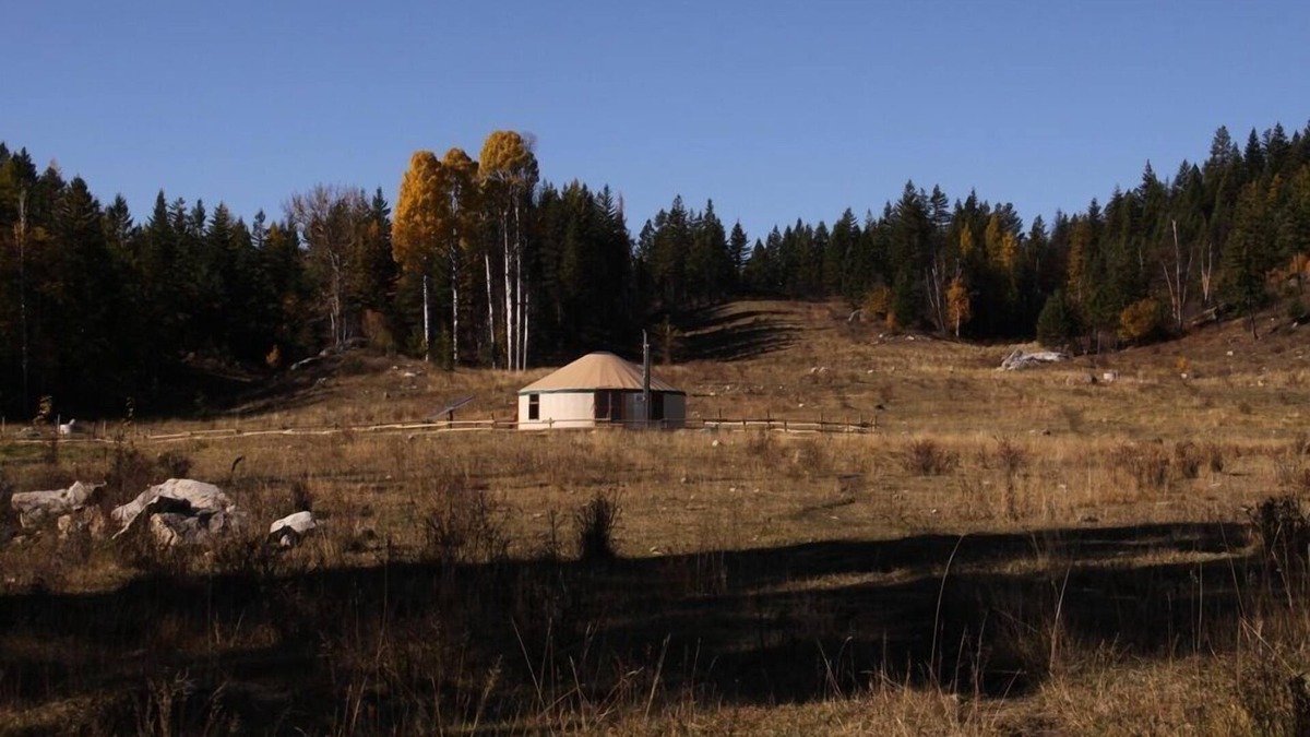 North Okanagan Cottage | Luxury Mongolian Yurt On Private Lake