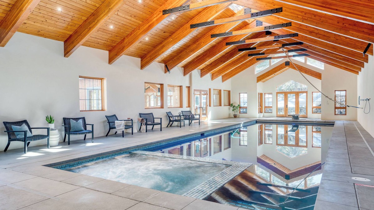 Lakeside Village House | Luxury Mountain Estate w/Indoor Pool, Gym & Hot Tub Near Keystone | Sleeps 21