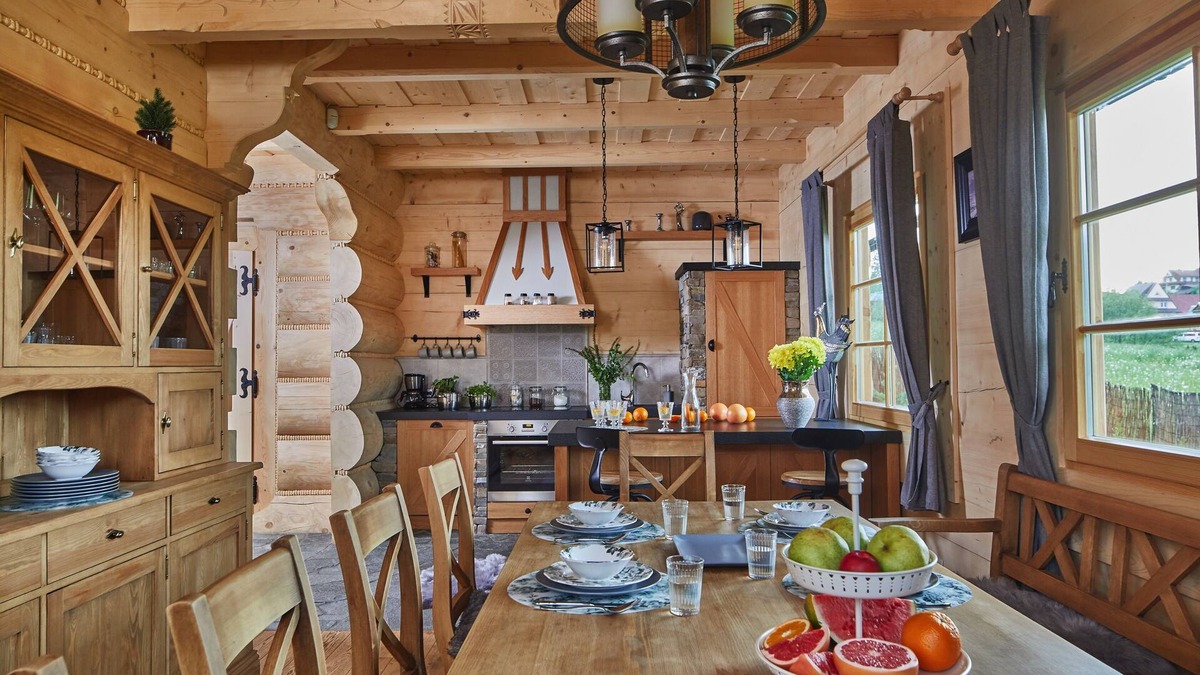 Szaflary Villa | Luxury Mountain Style Villa near Zakopane - sauna, pool, jacuzzi and fireplace