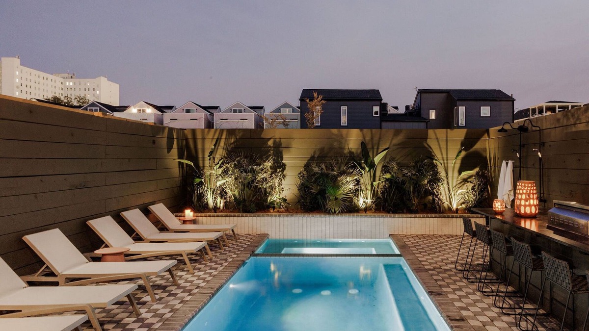 Faubourg Lafayette House | Luxury New Home | Heated Pool and Spa