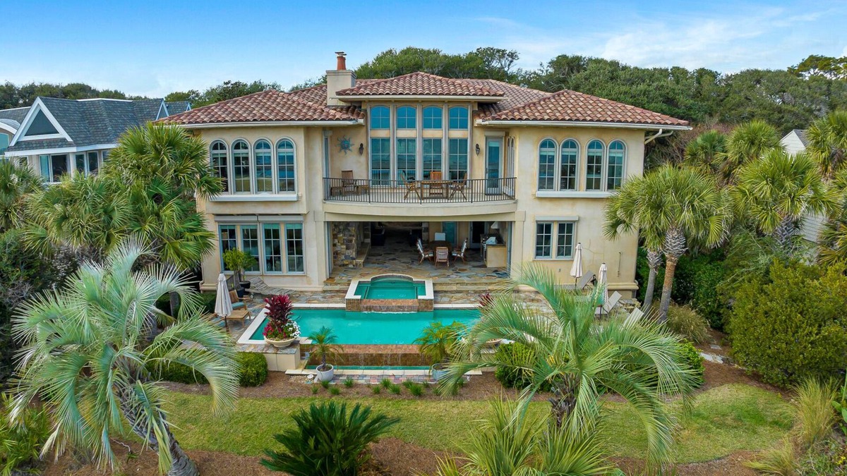 Palmetto Dunes House | Luxury Oceanfront Oasis with a pool and theater