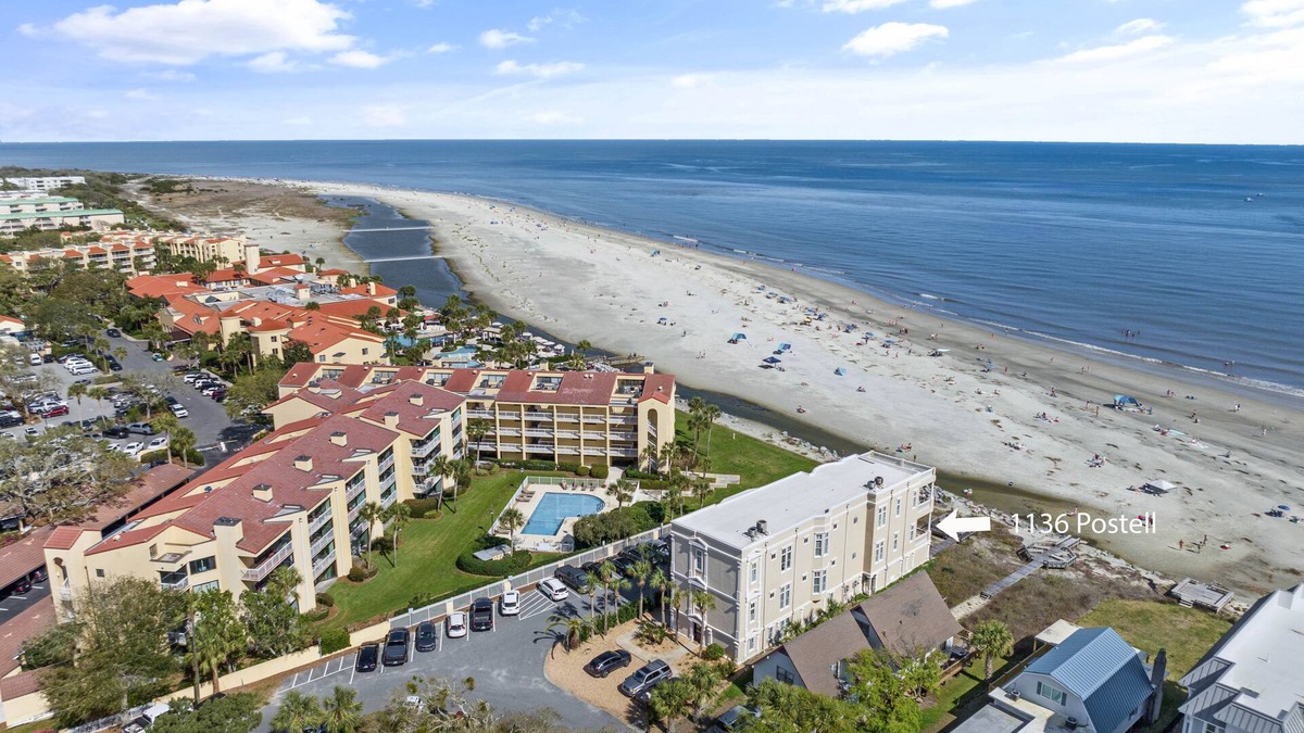Saint Simons Island Condo | Luxury oceanfront retreat with amazing sunrise views over the Atlantic