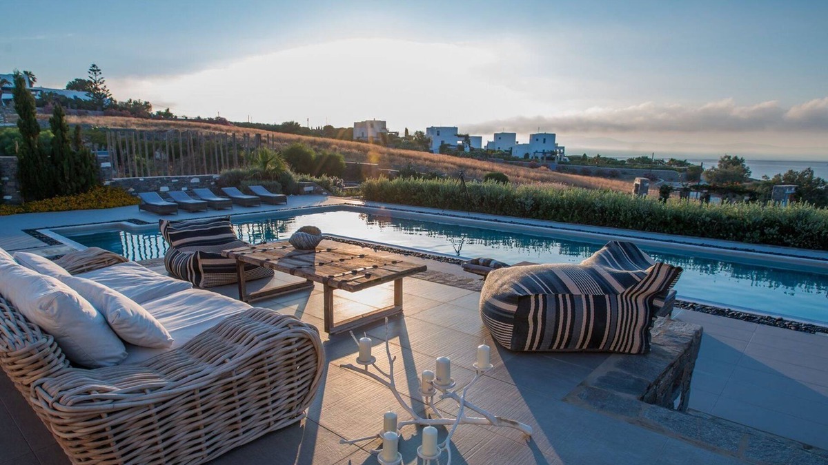Chrissi Akti Villa | Luxury Paros Villa | Sea View Villa | 4 Bedrooms | Close to Golden Beach &.
