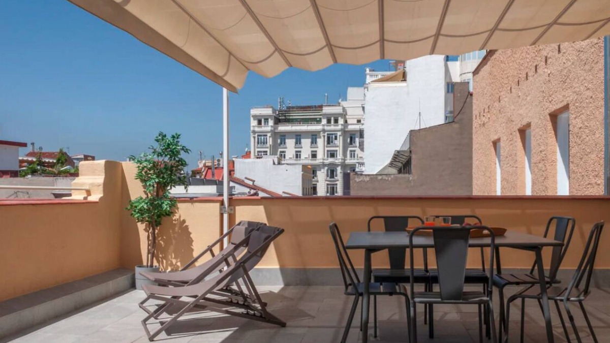 Justicia House | Luxury Penthouse 3 Rooms, 3 Bathrooms & Terrace On Gran Via St