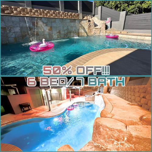 Lakeside Villa | Luxury Resort POOL/SPA/Golf/Grill/Games/Sleep 40+
