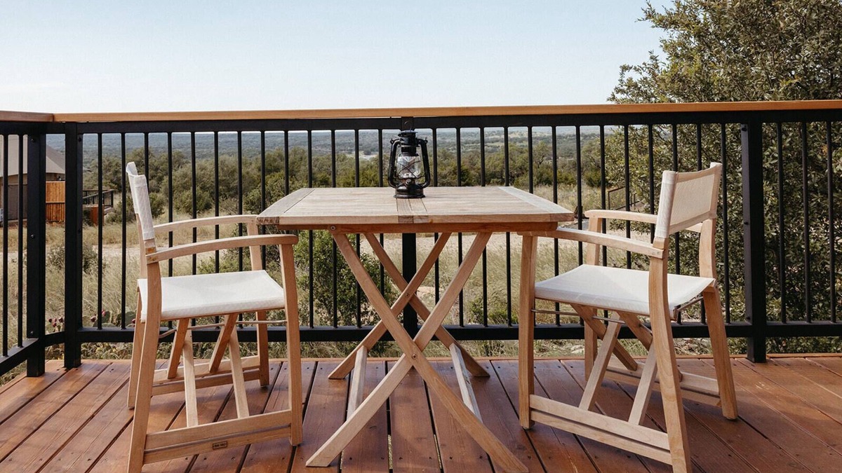 Johnson City RV Rental | Luxury Safari Tents on 96 acres in the Texas Hill Country