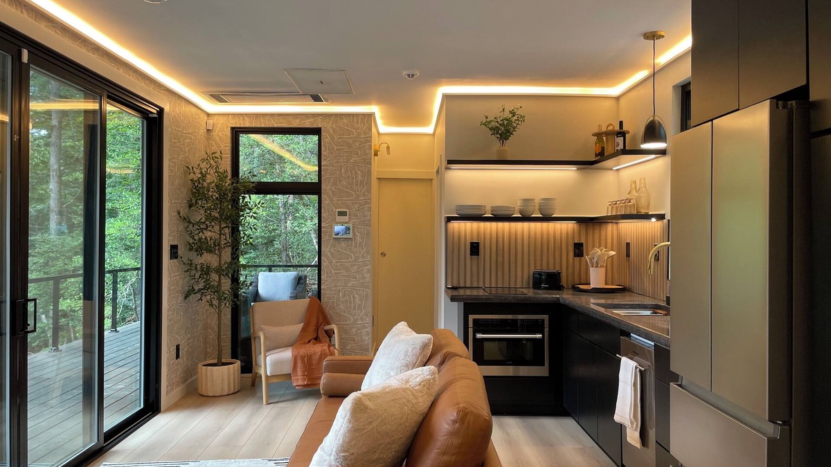 Wilkesboro House | Luxury Shipping Container Home- River Access- Modern Comfort in Nature