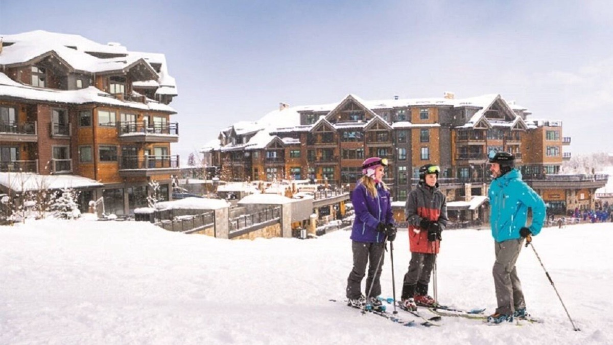 Peak 8 Condo | Luxury Ski-in/Ski-out Condo on Base of Peak 8 + Kitchen, Fireplace, Pool
