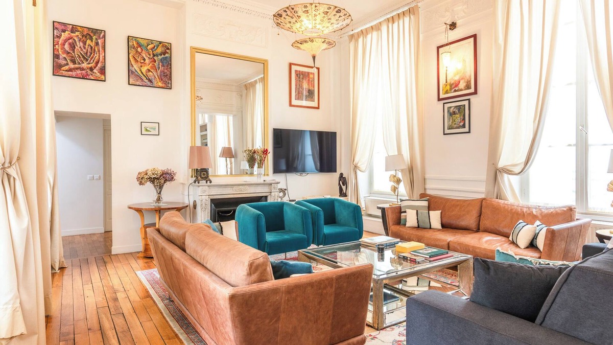 Vivienne Apartment | Luxury typical Parisian flat - 6 guests - 5 min from Louvre