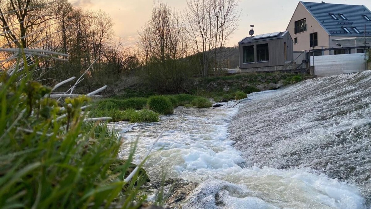 Mulfingen House | Luxury vacation home by the river, sunbathing lawn, sauna, fireplace, barrier-free first floor