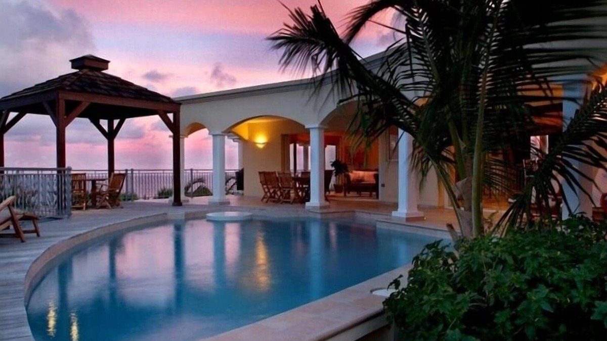 Dawn Beach Estates Villa | Luxury Villa w Spectacular Ocean Views, private pool/Hottub, Walk to Beach