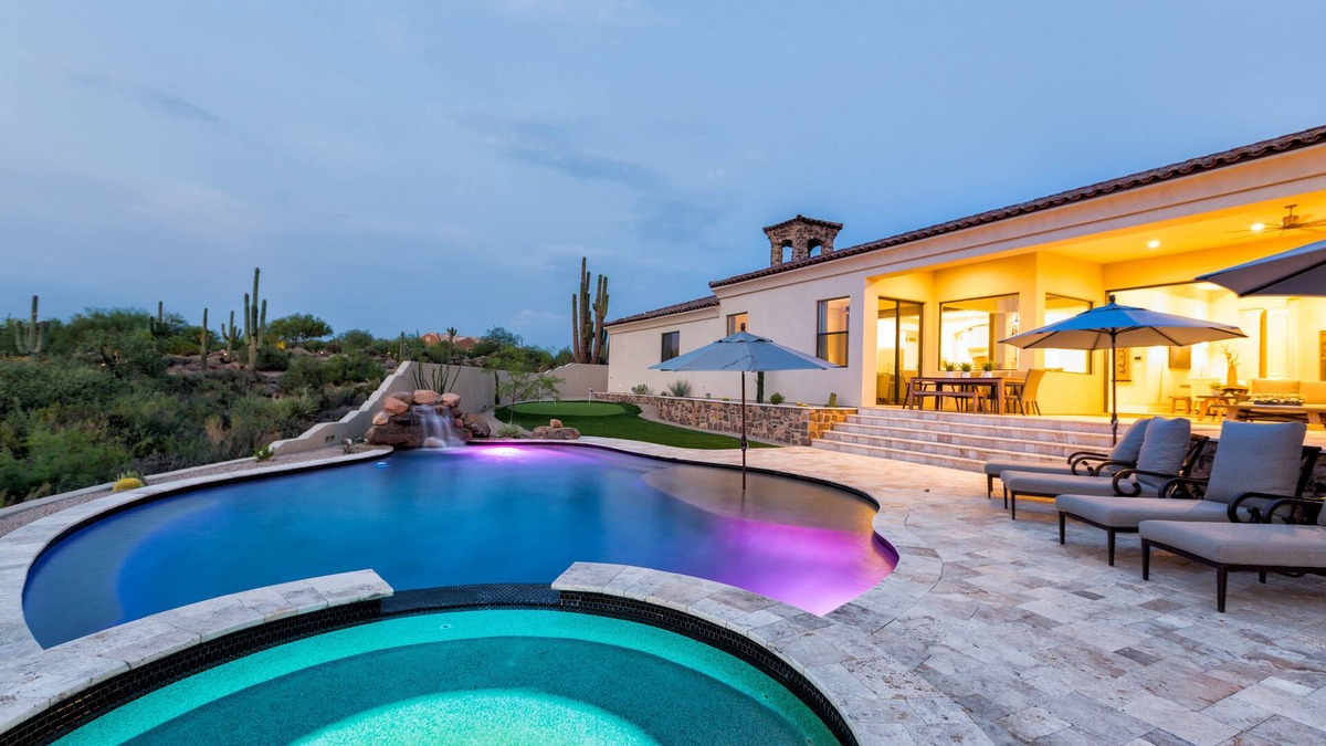 Crown View Estates Final House | Luxury Villa Near Four Seasons Resort and Troon North Golf Course