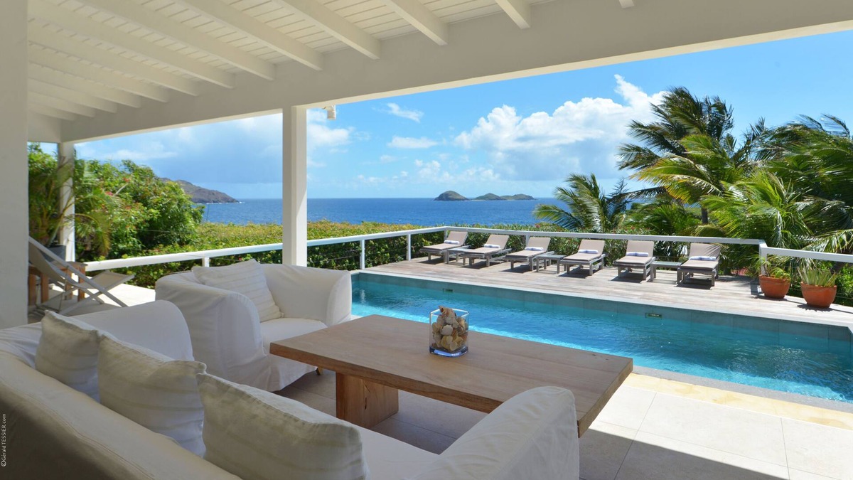 Anse des Lezards Villa | Luxury villa with magnificent sea view