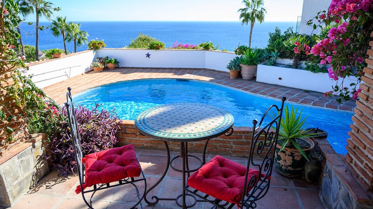 Almunecar Villa | Luxury Villa with Sea View, Private Heated Pool (Optional)