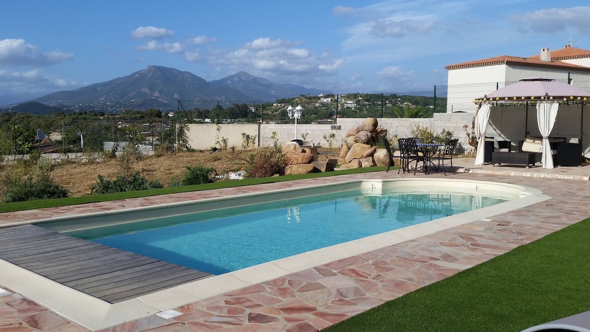 Porticcio Villa | Luxury Villa with heated pool, garden with sea and mountain views Porticcio