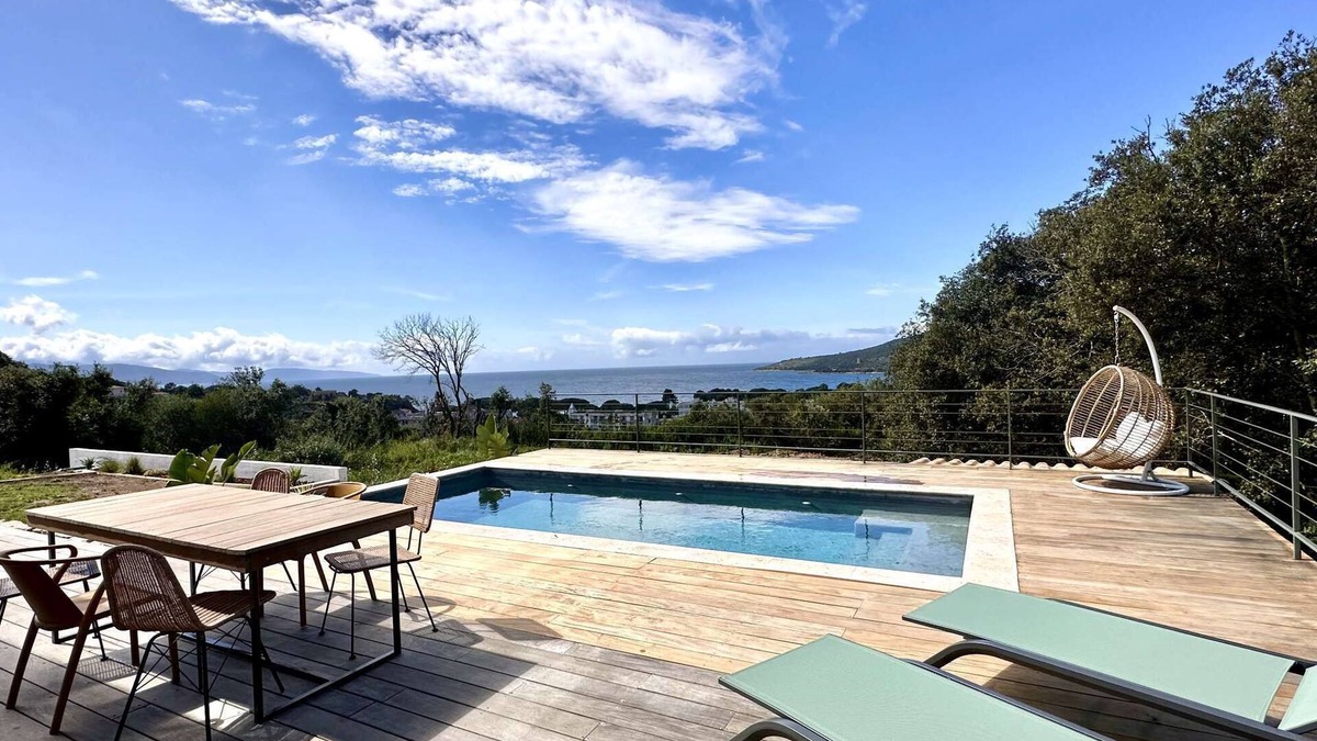 Coggia Villa | Luxury villa with magnificent sea view and private pool, Sagone