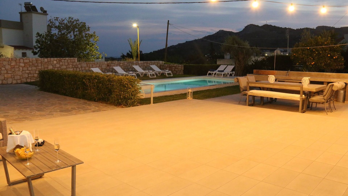 Kalithies Villa | Luxury Villa with pool in an authentic, Greek village. Close to Faliraki & beach