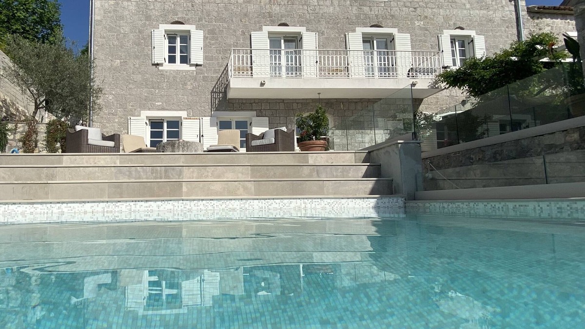 Lustica House | Luxury Villa with private pool, superb panoramic coastal & mountains views