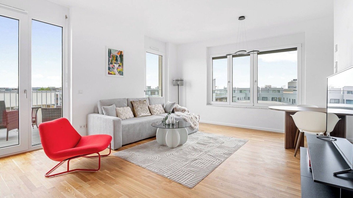 Boeblingen Apartment | Luxus 3-Room Apart. HANSEN I Centre I Family I Balcony I US Army I Free Parking