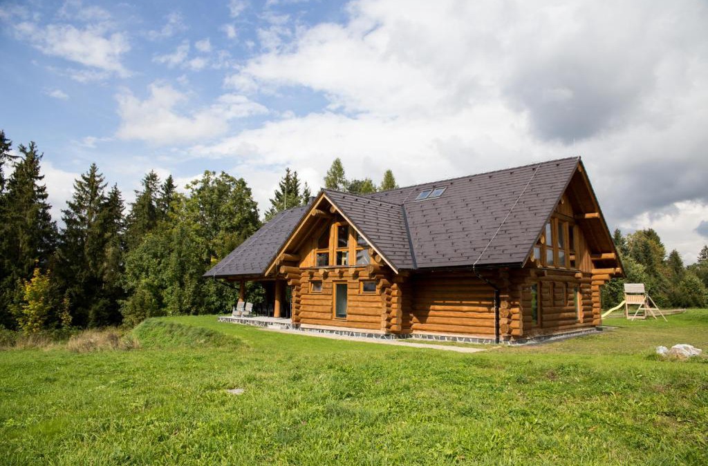 Frymburk House | Luxusní srub až 24 lůžek - Sruby-lipno