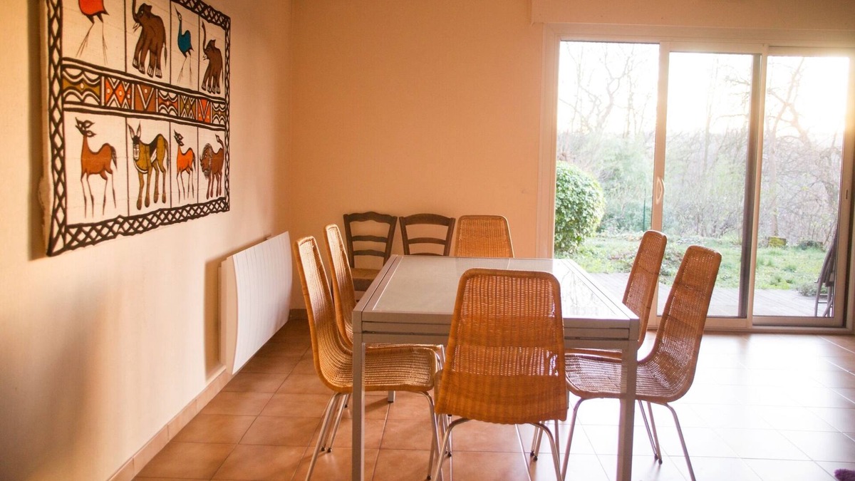 Bussiere - Cadiere Apartment | Lyon-Oullins Beau T3 in peace, its private Garden & terrace in a wooded park