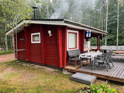Poytya Apartment | Mökki ja saunamökki Kurjenrahkan kansallispuistossa