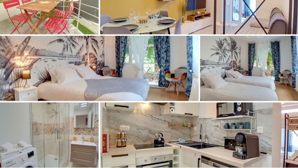 Saint-Fons Apartment | M Select Garden, Quality, Comfort, Simplicity