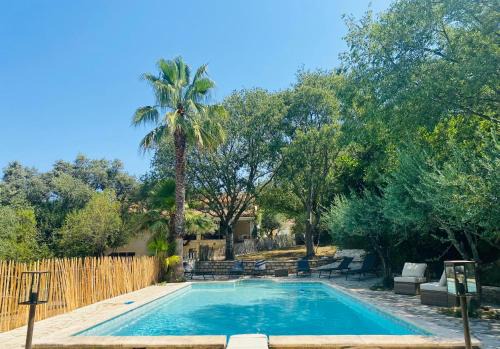 Saint-Vincent-de-Barbeyrargues House | Magnifique Villa typique du Sud avec Piscine privée et jardin méditerranéen