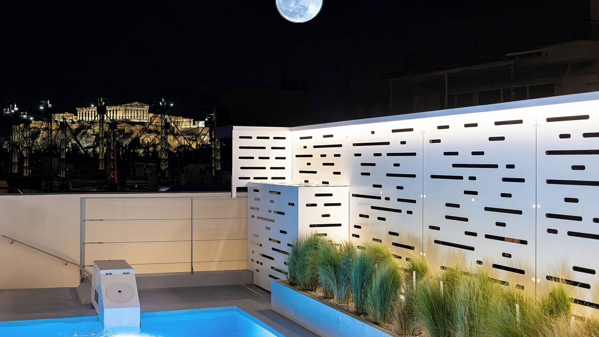 Kerameikos Apartment | Ma Maison N°5 Penthouse,Private Heated Pool,Acropolis view Downtown Loft,300Mbps